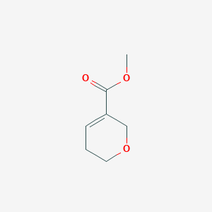 molecular formula C7H10O3 B2594020 Methyl 5,6-dihydro-2H-pyran-3-carboxylate CAS No. 85373-69-9