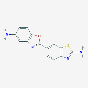 molecular formula C14H10N4OS B259418 HPV18-IN-1 