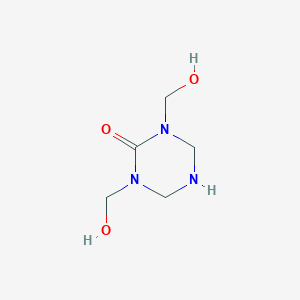 Tetrahydro-1,3-bis(hydroxymethyl)-1,3,5-triazin-2(1H)-one