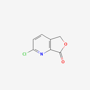 B2594581 2-chlorofuro[3,4-b]pyridin-7(5H)-one CAS No. 1352886-74-8