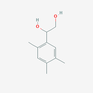 molecular formula C11H16O2 B2594626 1-(2,4,5-Trimethylphenyl)ethane-1,2-diol CAS No. 1368689-23-9