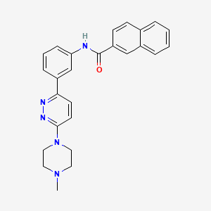 molecular formula C26H25N5O B2594681 Mlkl-IN-2 
