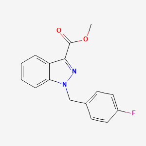 methyl 1-(4-fluorobenzyl)-1H-indazole-3-carboxylate