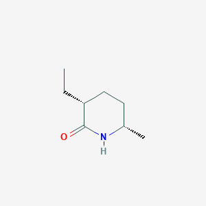 (3R,6S)-3-ethyl-6-methylpiperidin-2-one