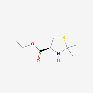 Ethyl (4S)-2,2-dimethyl-1,3-thiazolidine-4-carboxylate