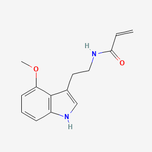 N-[2-(4-Methoxy-1H-indol-3-yl)ethyl]prop-2-enamide