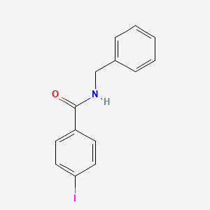 molecular formula C14H12INO B2594860 N-benzyl-4-iodobenzamide CAS No. 179117-56-7