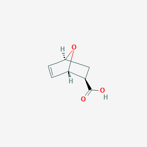 molecular formula C7H8O3 B2594875 (1S,2R,4S)-7-氧杂双环[2.2.1]庚-5-烯-2-羧酸 CAS No. 38263-46-6