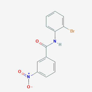molecular formula C13H9BrN2O3 B2594923 N-(2-bromophenyl)-3-nitrobenzamide CAS No. 99514-84-8
