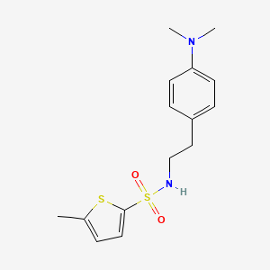N-(4-(dimethylamino)phenethyl)-5-methylthiophene-2-sulfonamide