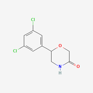 6-(3,5-Dichlorophenyl)morpholin-3-one
