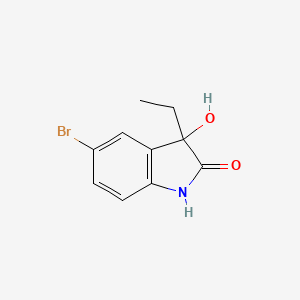 5-bromo-3-ethyl-3-hydroxy-1,3-dihydro-2H-indol-2-one