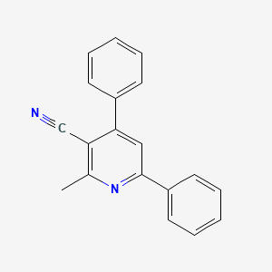molecular formula C19H14N2 B2595580 2-Methyl-4,6-diphenylnicotinonitrile CAS No. 94211-96-8
