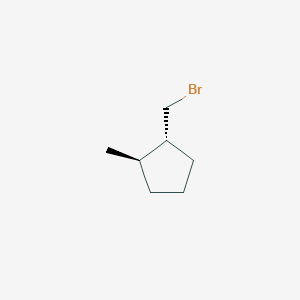 molecular formula C7H13Br B2595886 (1R,2R)-1-(Bromomethyl)-2-methylcyclopentane CAS No. 144930-14-3