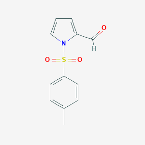 molecular formula C12H11NO3S B025959 1-(p-Toluenesulfonyl)pyrrole-2-aldehyde CAS No. 102619-05-6