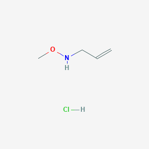 molecular formula C4H10ClNO B2595928 N-Methoxyprop-2-en-1-amine;hydrochloride CAS No. 93596-98-6