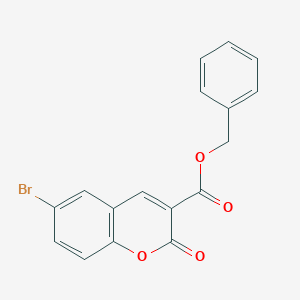 benzyl 6-bromo-2-oxo-2H-chromene-3-carboxylate