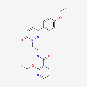 2-ethoxy-N-(2-(3-(4-ethoxyphenyl)-6-oxopyridazin-1(6H)-yl)ethyl)nicotinamide