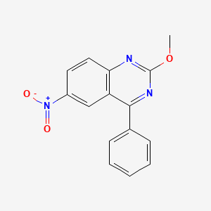 2-Methoxy-6-nitro-4-phenylquinazoline