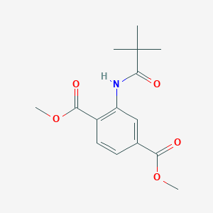Dimethyl 2-[(2,2-dimethylpropanoyl)amino]terephthalate