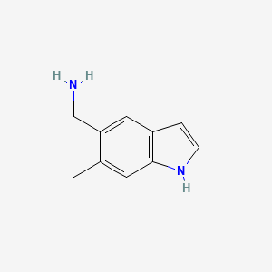 (6-methyl-1H-indol-5-yl)methanamine