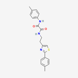 N1-(p-tolyl)-N2-(2-(2-(p-tolyl)thiazol-4-yl)ethyl)oxalamide