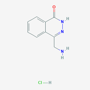 4-(aminomethyl)phthalazin-1(2H)-one hydrochloride