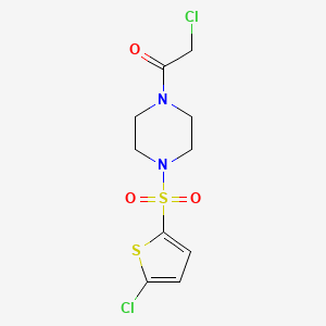 1-(Chloroacetyl)-4-[(5-chlorothien-2-yl)sulfonyl]piperazine
