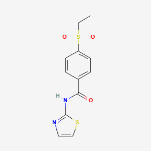 4-(ethylsulfonyl)-N-(thiazol-2-yl)benzamide