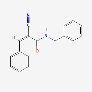 (Z)-N-benzyl-2-cyano-3-phenylprop-2-enamide