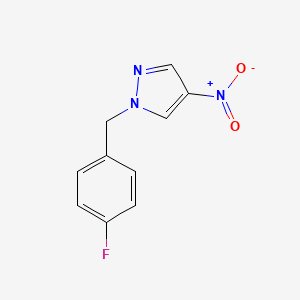 1-(4-fluorobenzyl)-4-nitro-1H-pyrazole
