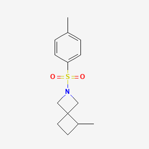 7-Methyl-2-(4-methylphenyl)sulfonyl-2-azaspiro[3.3]heptane