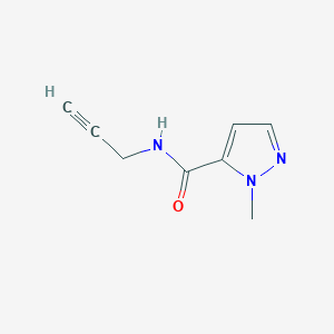 1-methyl-N-(prop-2-yn-1-yl)-1H-pyrazole-5-carboxamide