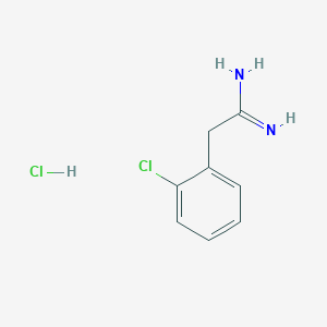 2-(2-Chlorophenyl)ethanimidamide hydrochloride