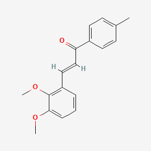 (2E)-3-(2,3-dimethoxyphenyl)-1-(4-methylphenyl)prop-2-en-1-one