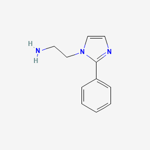 2-(2-phenyl-1H-imidazol-1-yl)ethanamine