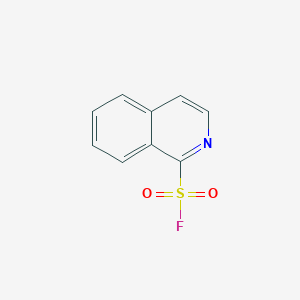 molecular formula C9H6FNO2S B2596463 Isoquinoline-1-sulfonyl fluoride CAS No. 1936375-38-0