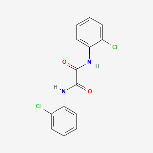 molecular formula C14H10Cl2N2O2 B2596580 N,N'-bis(2-chlorophenyl)ethanediamide CAS No. 24439-88-1