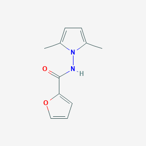 molecular formula C11H12N2O2 B2596618 N-(2,5-dimethyl-1H-pyrrol-1-yl)furan-2-carboxamide CAS No. 92316-75-1
