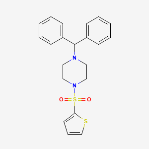 1-Benzhydryl-4-thiophen-2-ylsulfonylpiperazine