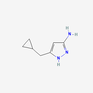 5-Cyclopropylmethyl-2H-pyrazol-3-ylamine