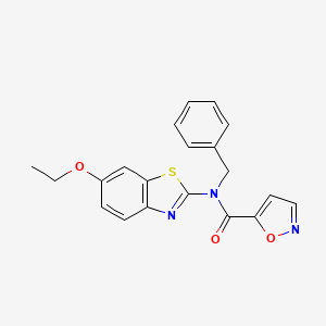 B2596853 N-benzyl-N-(6-ethoxybenzo[d]thiazol-2-yl)isoxazole-5-carboxamide CAS No. 941869-42-7