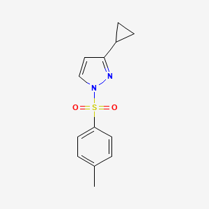 3-cyclopropyl-1-[(4-methylphenyl)sulfonyl]-1H-pyrazole