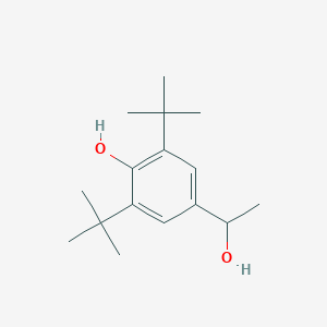 molecular formula C16H26O2 B259690 2,6-Di-tert-butyl-4-(1-hydroxyethyl)phenol 
