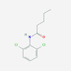 molecular formula C11H13Cl2NO B259693 N-(2,6-dichlorophenyl)pentanamide 