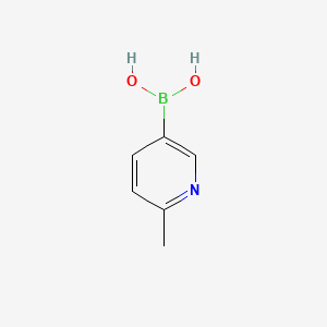 B2596996 2-Methylpyridine-5-boronic acid CAS No. 659742-21-9; 99-94-5