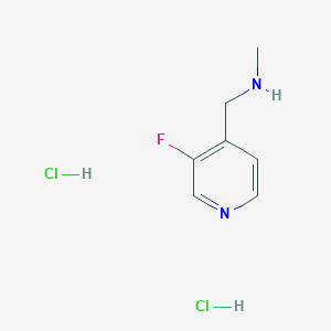 1-(3-Fluoropyridin-4-yl)-N-methylmethanamine;dihydrochloride