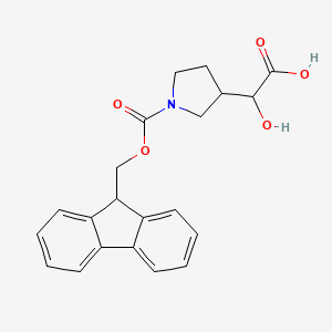 2-(1-[(9H-Fluoren-9-ylmethoxy)carbonyl]pyrrolidin-3-YL)-2-hydroxyacetic acid