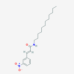 (2E)-N-dodecyl-3-(3-nitrophenyl)prop-2-enamide