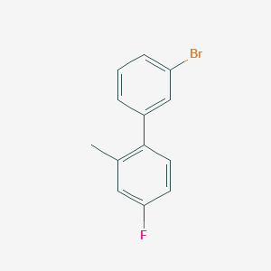 3-Bromo-4'-fluoro-2'-methylbiphenyl